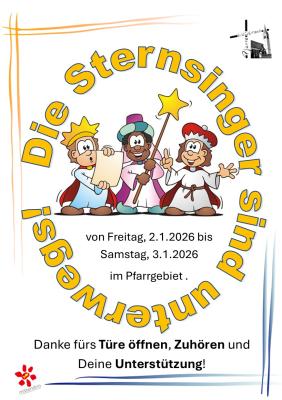 Sternsinger unterwegs...